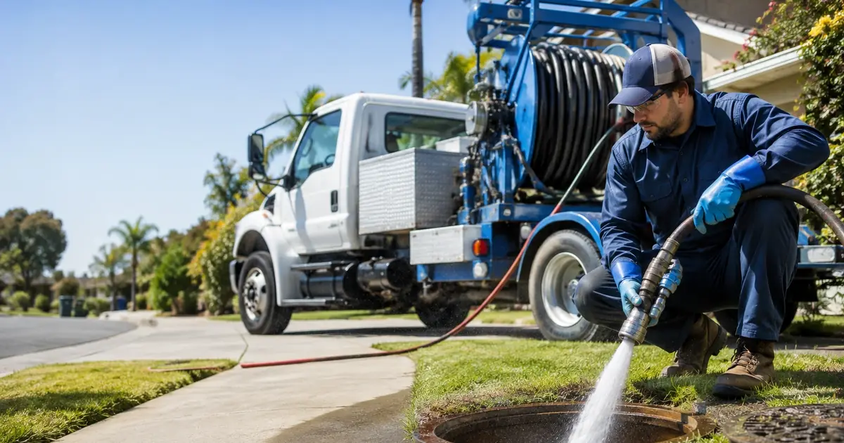 Hydro jet sewer cleaning Albany