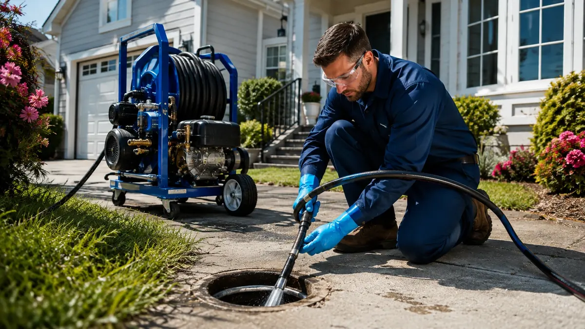 Residential Hydro Jet Drain Cleaning in Albany