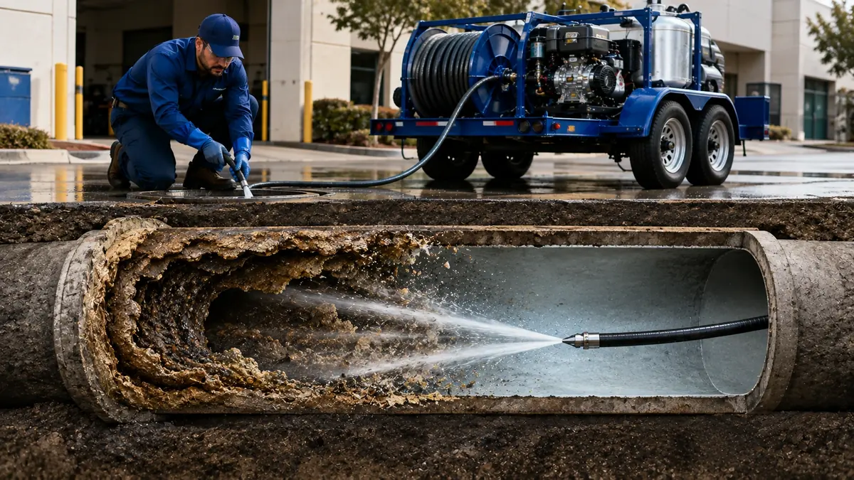 Sewer Pipe Descaling in Albany